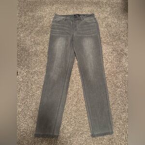 Women’s Buffalo David Bitton Charcoal Mid rise super soft Skinny Jeans size 8/29